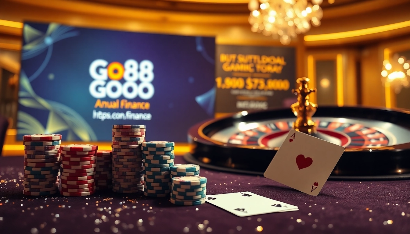 Experience thrilling gaming with https://go88.finance/ at a luxurious online casino table.